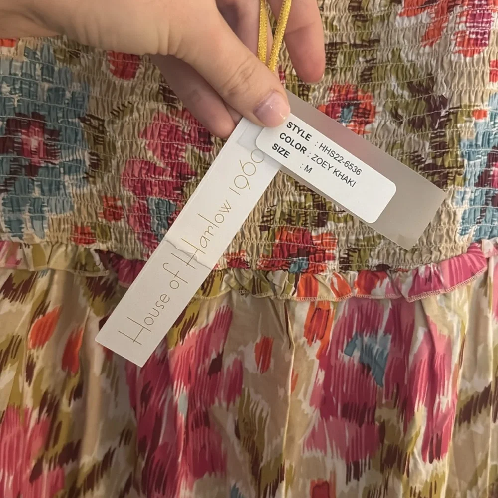 NWT House of Harlow 1960 Zoey Maxi Dress - Picture 5 of 5